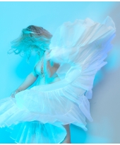 Wild and naked Blue